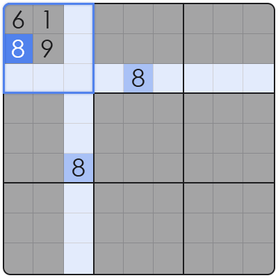 sudoku app with auto candidate mode
